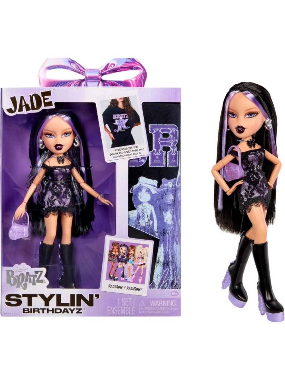 Stylish Birthday Fashion Doll with Customizable T-Shirt & Fun Accessories